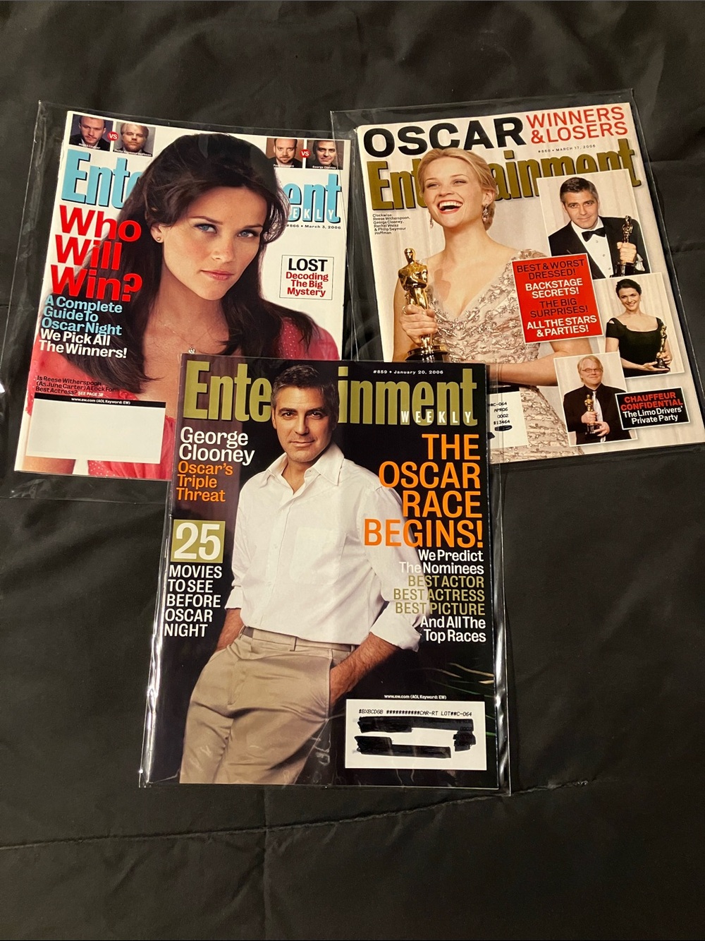 Entertainment Weekly OSCAR Issues (2006)